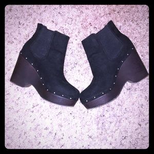 Platform Ankle Booties